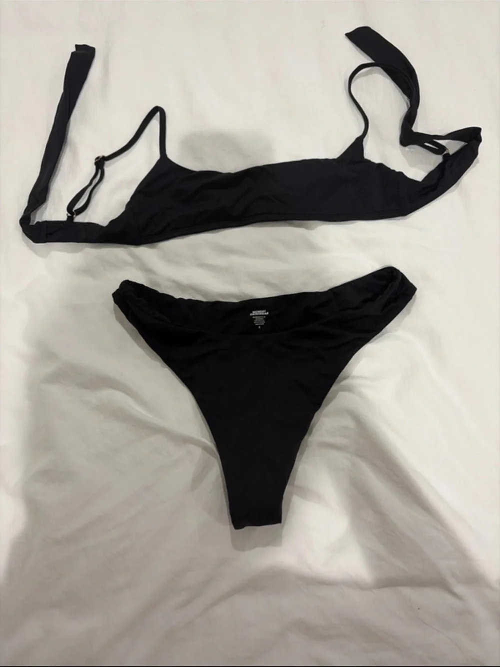 NWOT Monday swimwear black bikini
